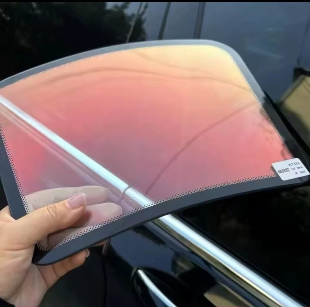 POLARIZADO ROJO VERDE CAMALEÓN (venta por metro)