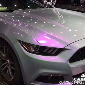 PREVENTA ROLLO DE VINILO BLANCO CON PERLAS MORADAS MAGICAS