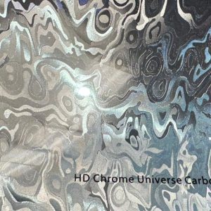 VINILO FIBRA DE CARBONO PLATA BRILLANTE PET  (venta por metro)